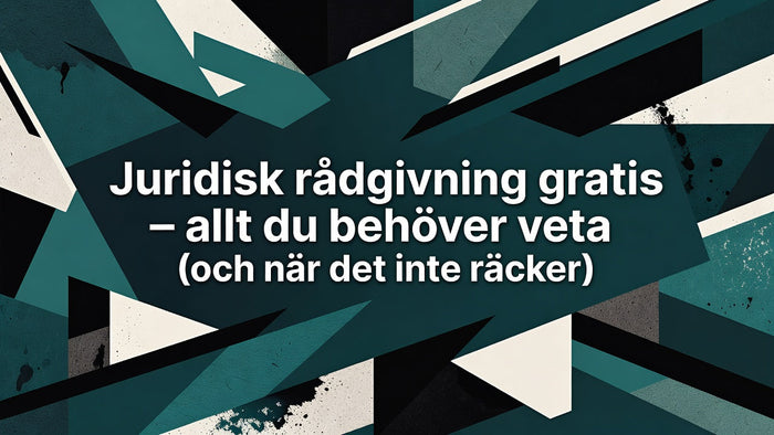 juridisk rådgivning gratis